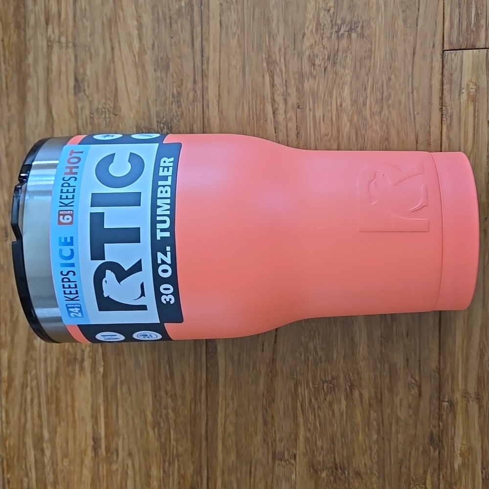 RTIC 300 oz Coral Tumbler with Lid